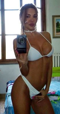 Ebony handsome girl in hot